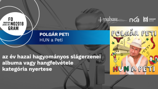 Az idei évben Polgár Peti is a Fonogram díjazottjai között!