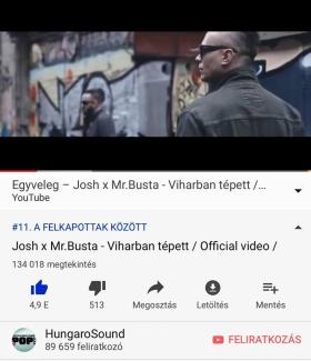 A 11. helyen indított Josh és Mr.Busta!